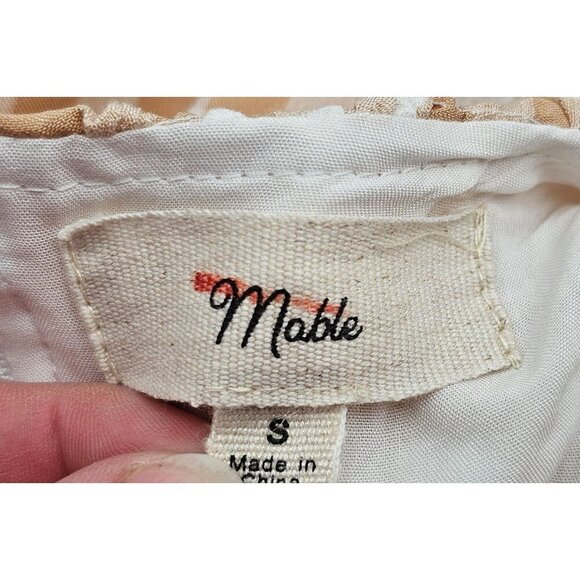 Women's - Mable Gingham Cutout Dress, Size Small - Picture 6 of 12